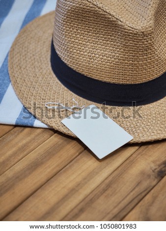 Fedora and Empty Labels, Fashion hat
