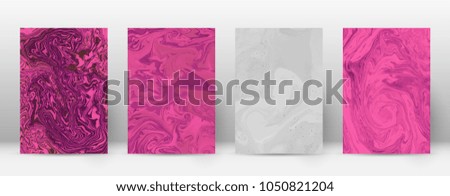 Abstract cover. Modern design template. Alive suminagashi marble. Astonishing trendy abstract cover. Vector illustration.