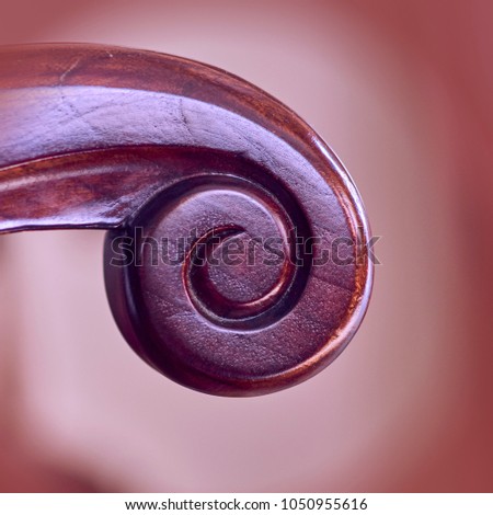 spiral shape armchsir, classical design furniture detail, filtered