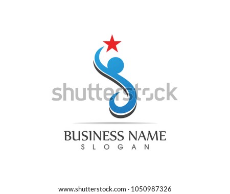 Letters business logo and symbols template
