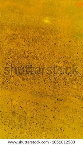 dirty yellow wall