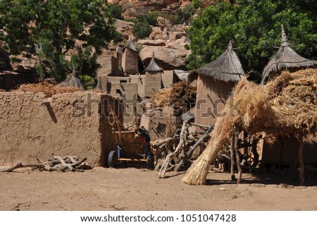 Dogon village of Ireli in Mali
