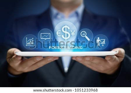 Forex Trading Stock Market Investment Exchange Currency Business Internet Concept.