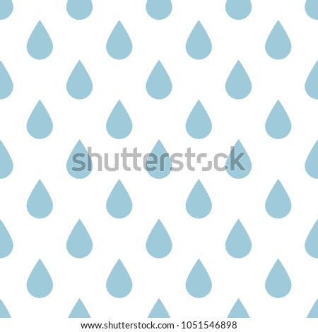 Vector seamless geometric square pattern with rain drops