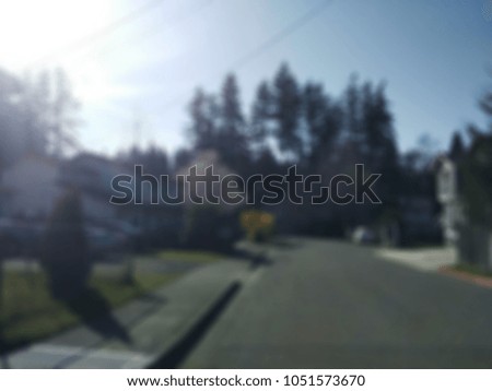 
blurred background of new house. purchase of own housing.