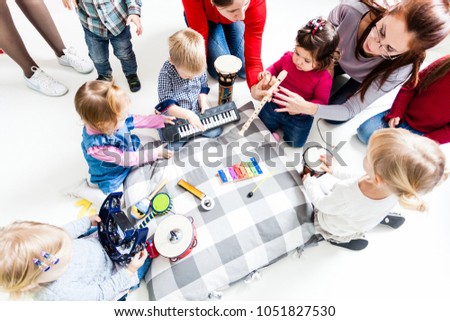 Musical education for preschoolers