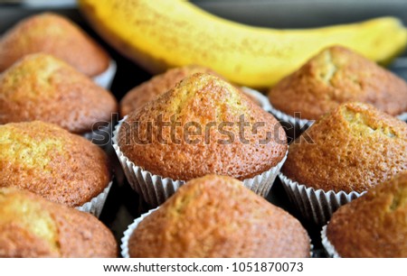 Banana muffins are easy for kids to make.
Easiest and best Banana cupcakes .
