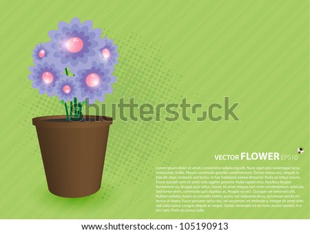 Pot With Flowers
