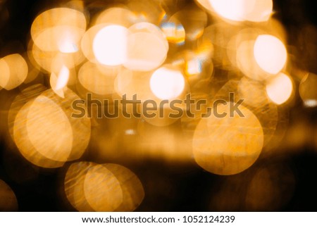 
blurred background of warm lights. bokeh texture.