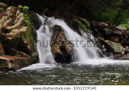 
Waterfall in the forest
