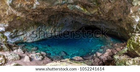Zeus Cave in Kusadasi Town of Turkey