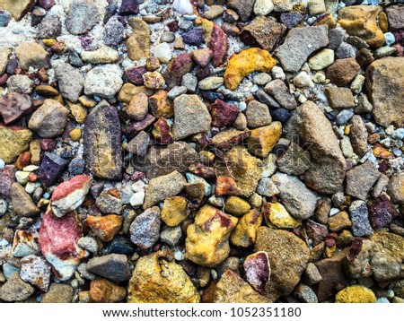 Gravel cobblestone Stone