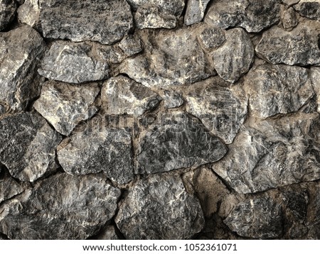 Mixed size of rocks background, image picture