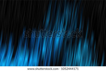 Dark BLUE vector background with lamp shapes. Shining illustration, which consist of blurred lines, circles. Pattern for your business design.
