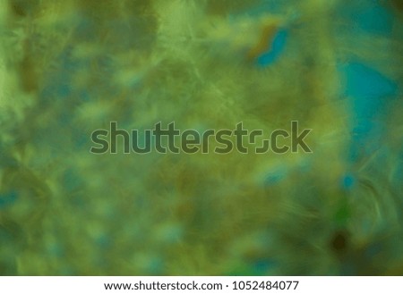 Blurred abstract green and blue under water background