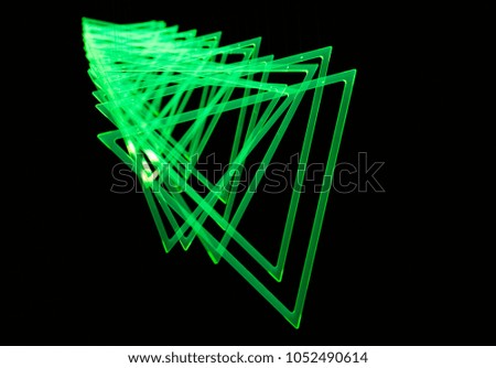 Lights abstract geometry design