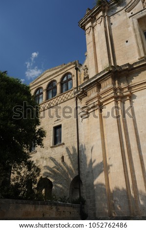 Convent of Saint Agostino, Matera, Italy