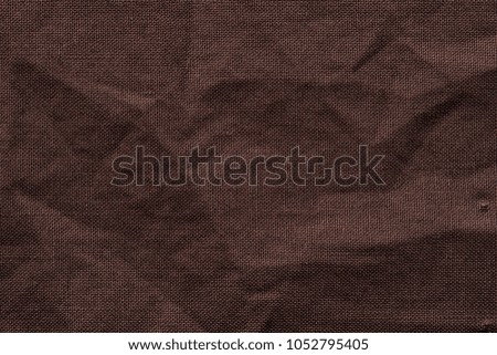 abstract texture of brown fabric