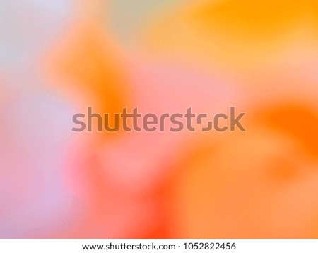 A Gradient Photo Showing Blurred Cloud, Mist and Fog of Soft Pastel Blended Colours
