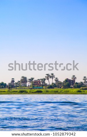 River in Egypt, Nile in Africa