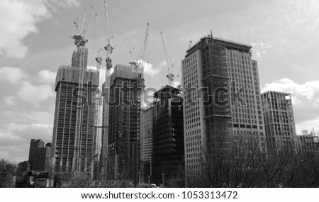 Construction of new Buildings London