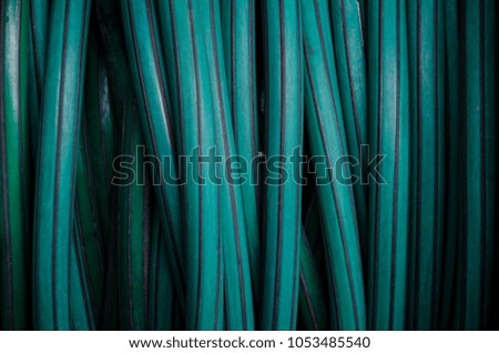 
Green hose texture background