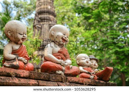 The buddhists novice doll, Thai style