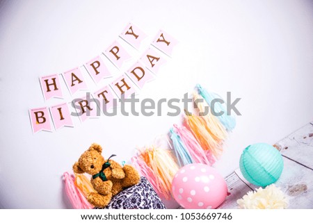 Balloon birthday party