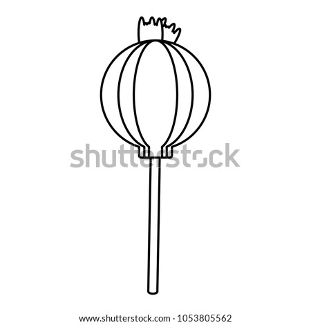 lollipop candy icon 