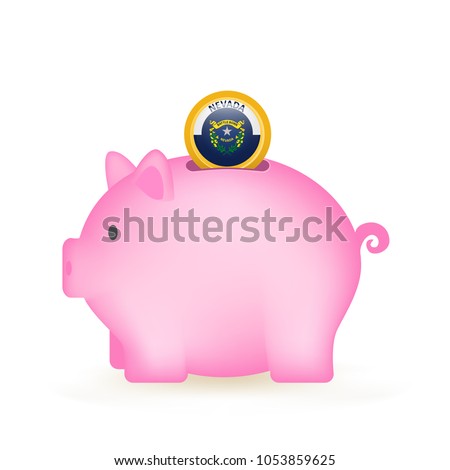 State Of Nevada Piggy Bank Savings