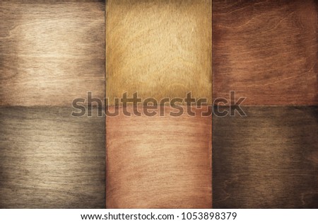 wooden background set as texture surface