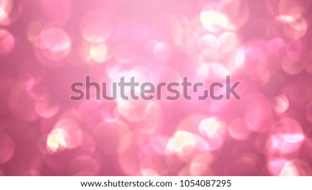 Abstract pink bokeh texture on blurry background