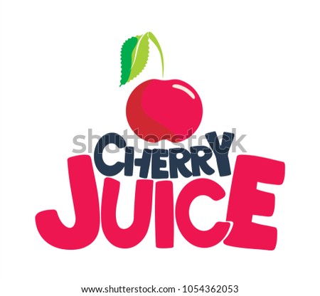 logo cherry juice