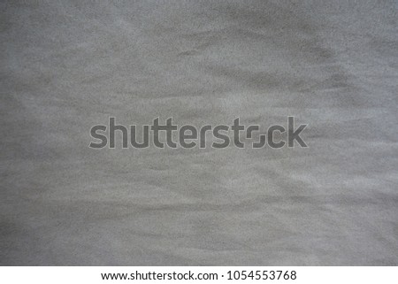 Top view of khaki artificial suede fabric