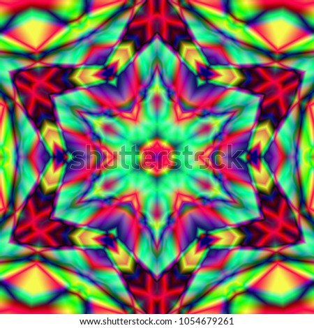 psychedelic background. Beautiful illustrate. pattern for design. Magic graphics.