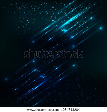Abstract shiny blue glitters background
