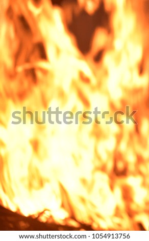 Real fire flames isolated abstract blurred unique background stock photograph