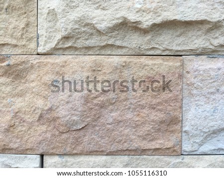 Sand stone tile wall texture pattern background