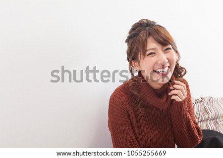 Young japanese woman portrait