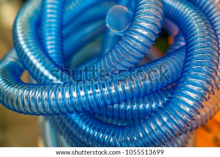 3d - blue hose