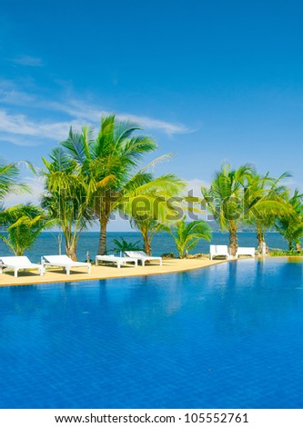 Blue Luxury Resort Relaxation