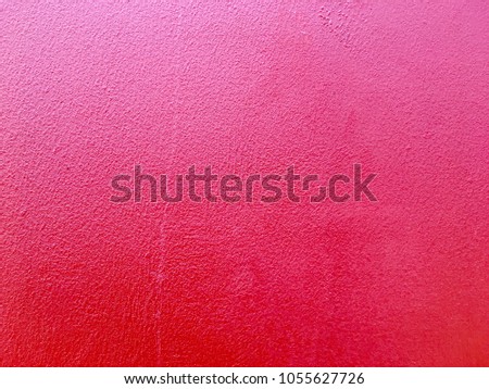 Red orange concrete wall background and texture design