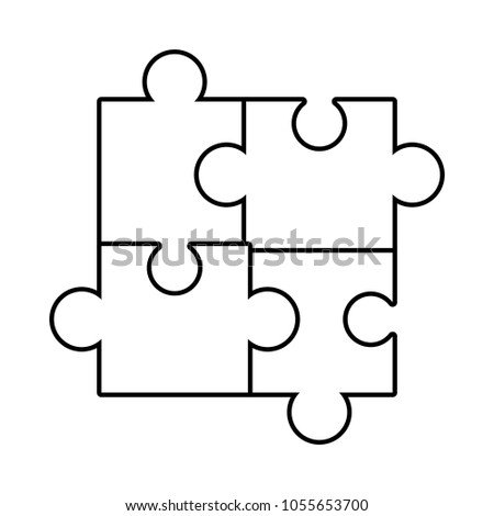 puzzle pieces icon 