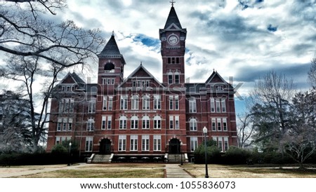 Samford Hall- Auburn University Royalty-Free Stock Photo #1055836073
