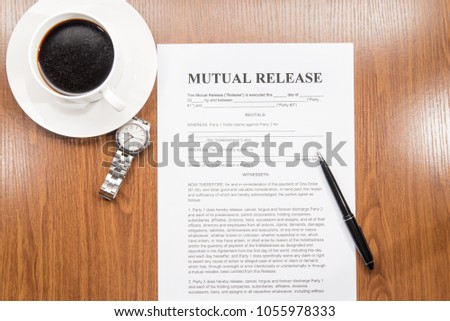 mutual release document