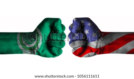 League arabian states vs America