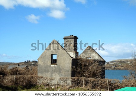 Old Abandoned house by the Sea
