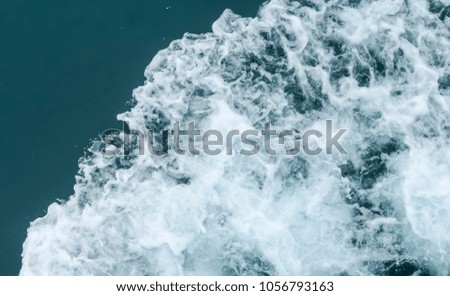Wave in the sea