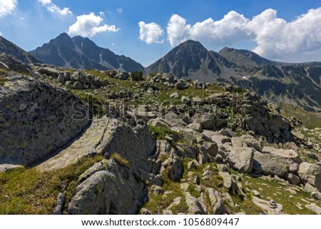 Amazing Landscape From Begovitsa (goat) pass, Pirin Mountain, Bulgaria