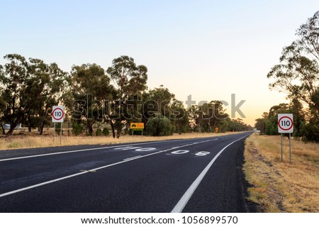 Most New South Wales highways have a speed limit of 110 km/h
